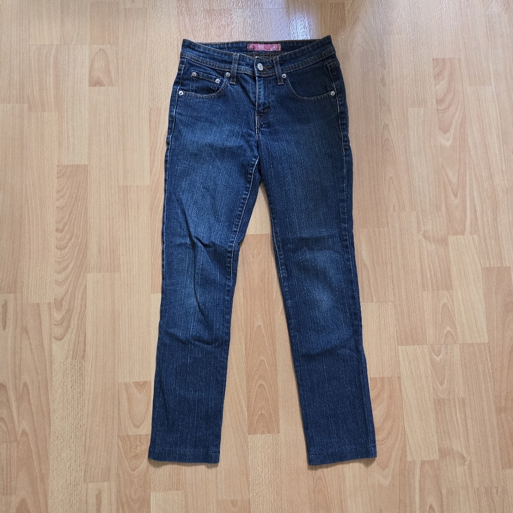 Levis 518 vintage style low rise straight denim jeans size 1M